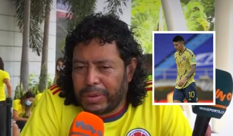 James Rodríguez y René Higuita