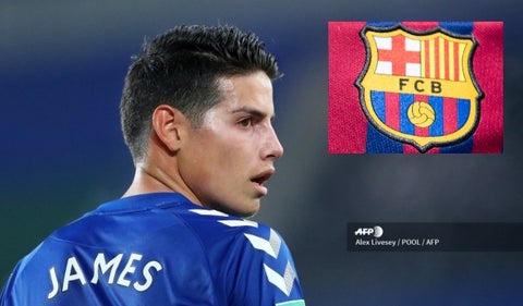 James Rodríguez y Barcelona