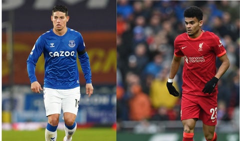 James Rodríguez fue el impedimento para que Díaz llegará al Everton.