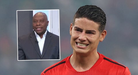 James Rodríguez y Freddy Rincón