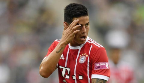 James Rodríguez fue el mejor jugador del Bayern Múnich en la temporada pasada