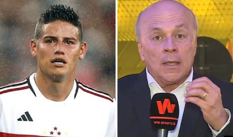 James Rodríguez y Carlos Antonio