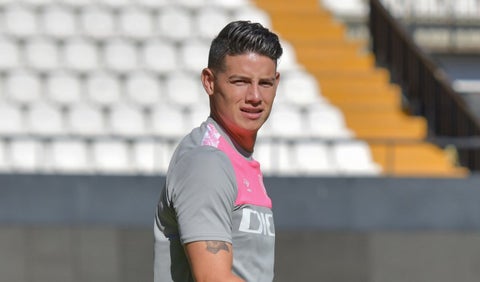 James Rodríguez con el Rayo Vallecano