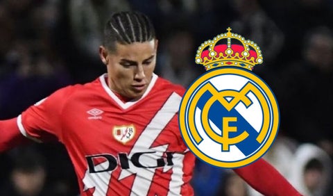 James Rodríguez y el Real Madrid