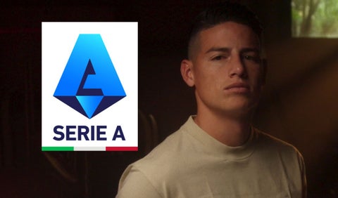 James con la Serie A