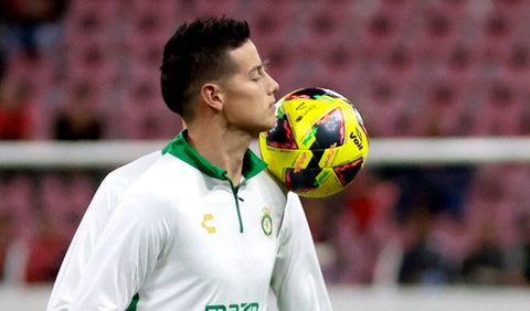 Jesús Martínez y James Rodríguez en León de México