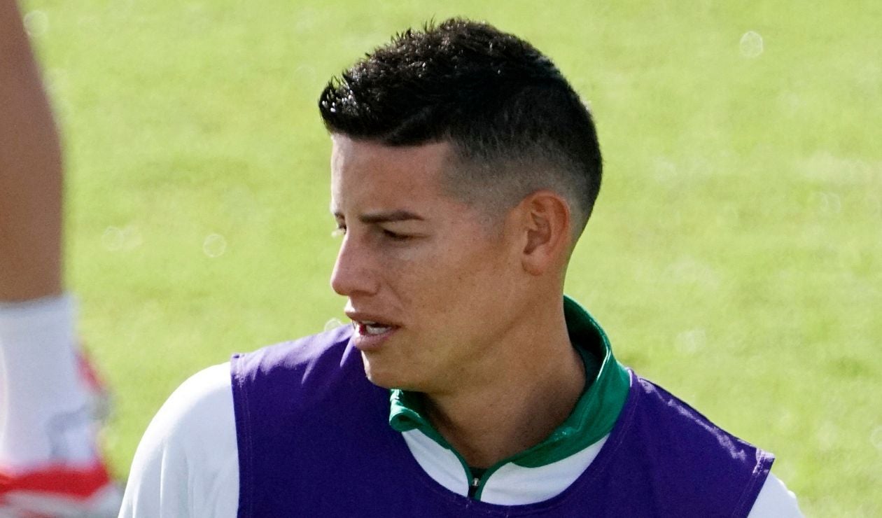 James Rodríguez con el León de México