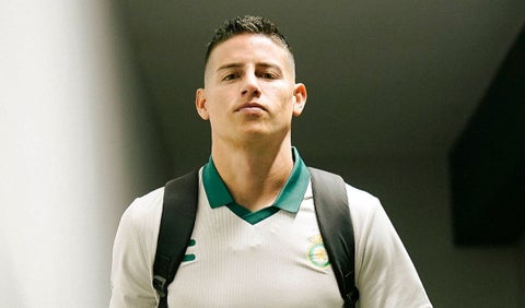 James Rodríguez, futbolista colombiano