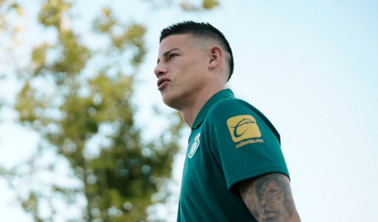 James Rodríguez con León