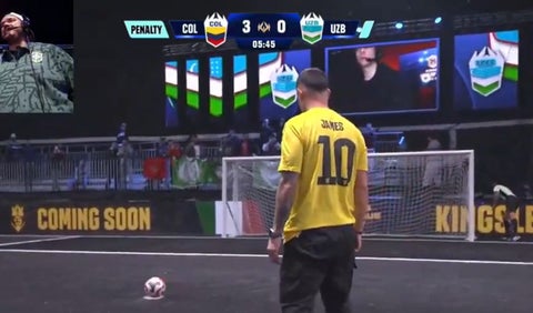 James en la Kings World Cup