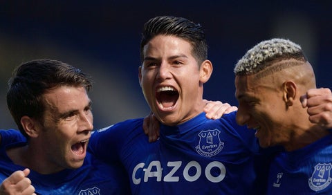 James Rodríguez, Everton