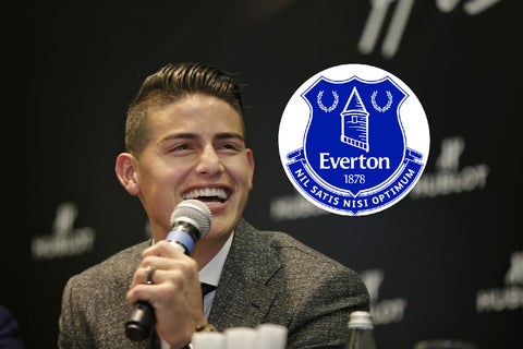 James Rodríguez, Everton