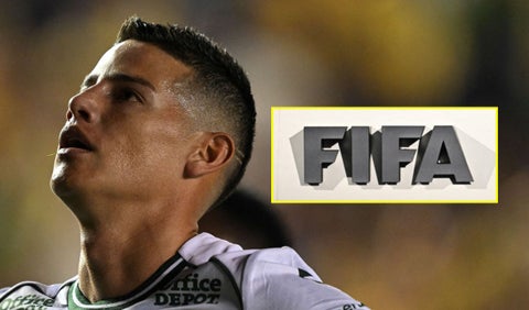 James con León y la FIFA