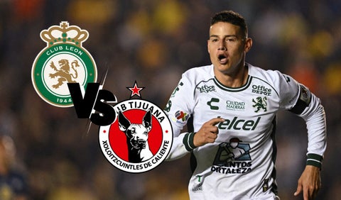 James Rodríguez; León vs Tijuana