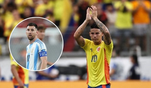 James repitió y dejó a Messi sin lujoso premio en la Copa América 2024
