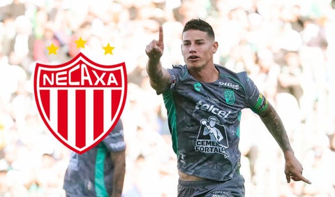 México se rinde al nivel de James: DT de Necaxa elogió al colombiano