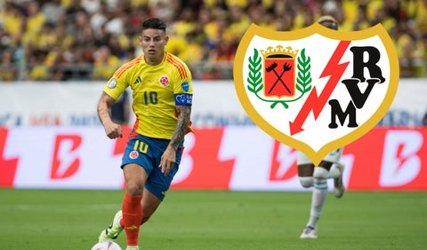 El pedido especial del Rayo para la Selección Colombia por James