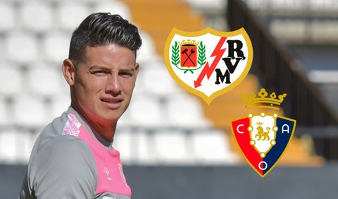 James Rodríguez - Rayo Vallecano vs Osasuna
