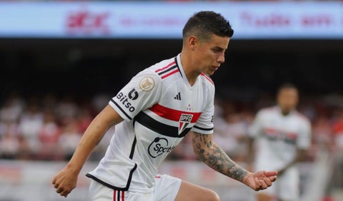 James Rodríguez jugará la Copa Sudamericana con Sao Paulo