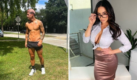 James Rodríguez y Kendra Lust