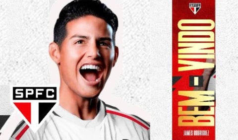 James Rodríguez, futbolista colombiano