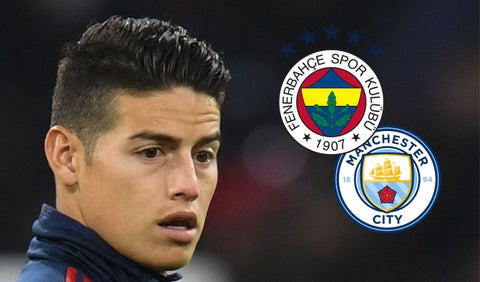 James Rodríguez busca equipo
