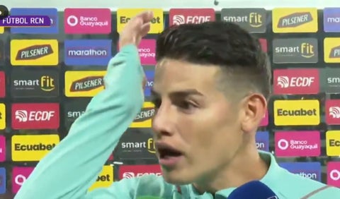 Juan Fernando Quintero, James Rodríguez e Iván Mejía