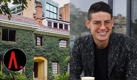 James Rodríguez con la selección Colombia