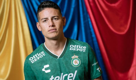 James Rodríguez, futbolista colombiano