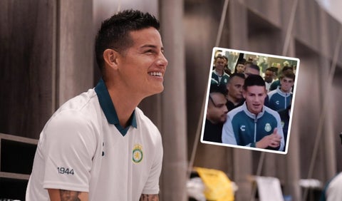 James Rodríguez, futbolista colombiano