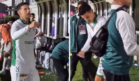 James Rodríguez con León de México