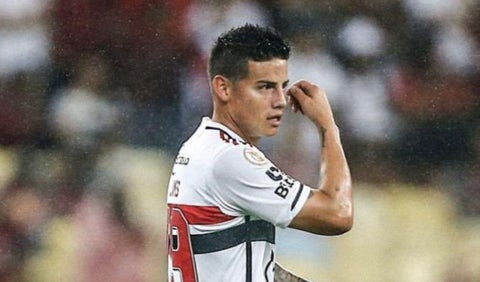 James Rodríguez con Sao Paulo