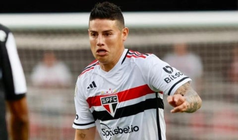 James Rodríguez en Sao Paulo