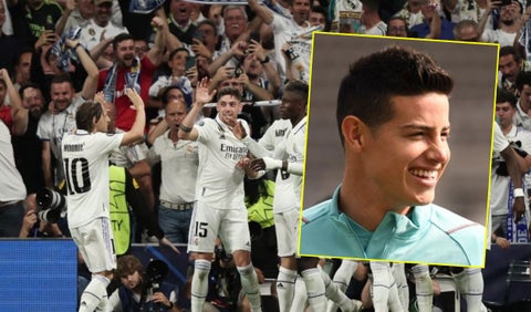 James Rodríguez y Real Madrid