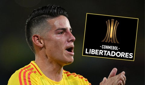 James Rodríguez y la Copa Libertadores