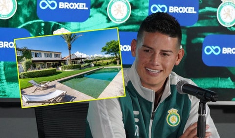 Revelaron detalles del prestigioso lugar donde vive James en México