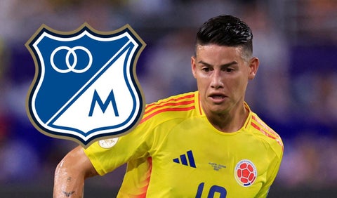 James Rodríguez y Millonarios