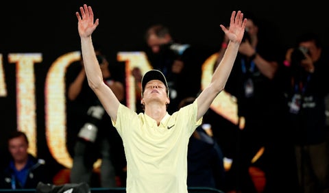 Jannik Sinner, campeón del Abierto de Australia
