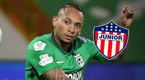 Jarlan Barrera en el Junior de Barranquilla