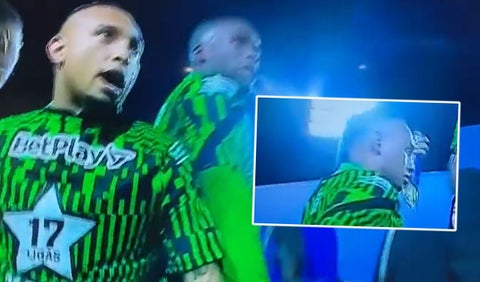 Jarlan Barrera en la final de la Liga Betplay.