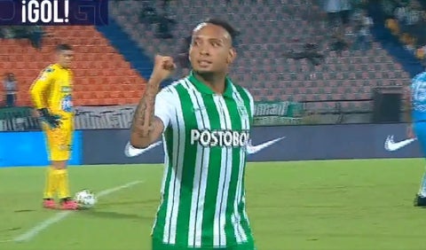 Jarlan Barrera, volante de Atlético Nacional