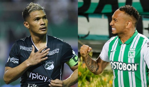 Jarlan Barrera y Teófilo Gutiérrez