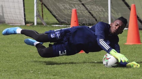 Jéfferson Martínez, arquero de Millonarios