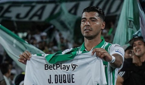Jefferson Duque con Nacional