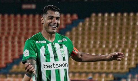 Jefferson Duque con Nacional