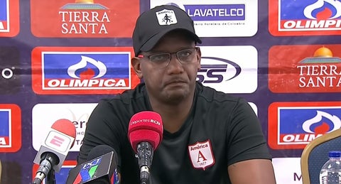 Jersson González, encargado del América de Cali