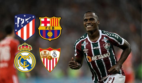 Jhon Arias con la selección Colombia