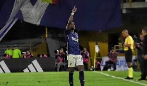 Jhon Córdoba, jugador de Millonarios