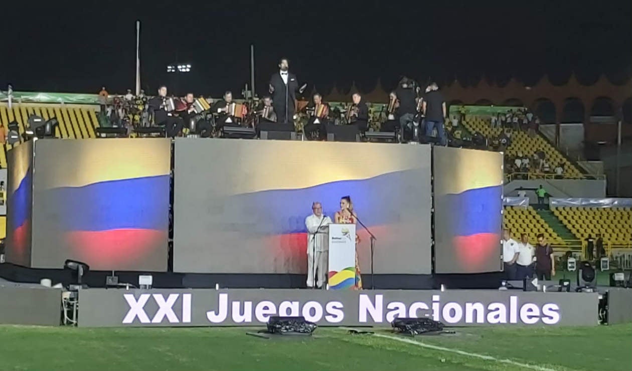 Inauguración Juegos Nacionales