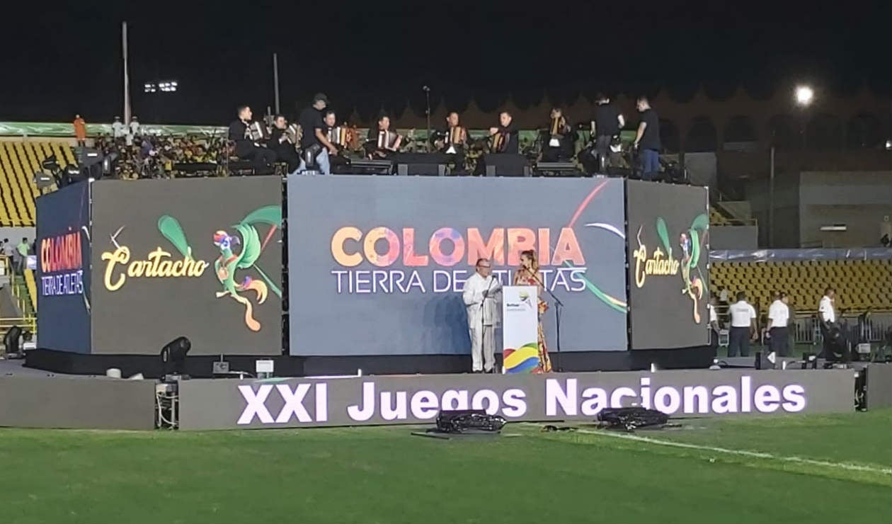 Inauguración Juegos Nacionales